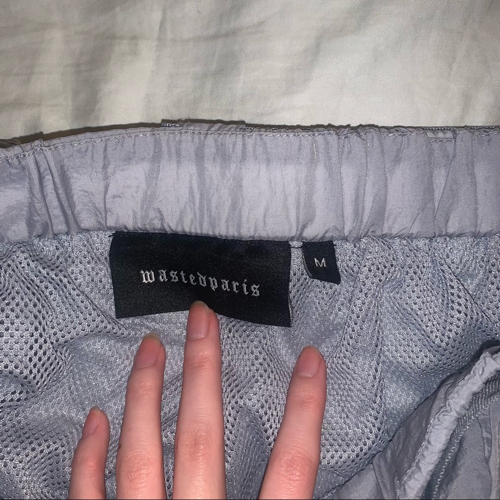 Patsy Silver Reflective Track Pants - image 4